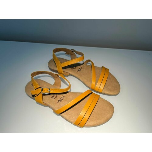 фото Босоножки tamaris, размер 38 eu, желтый