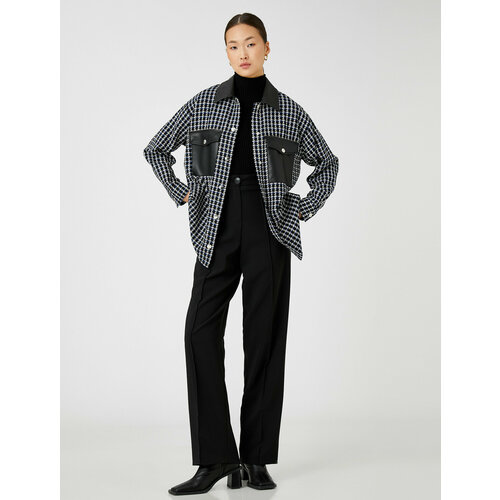 фото Куртка koton, размер 42, синий