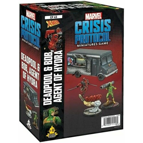 Настольная игра MARVEL CRISIS PROTOCOL: DEADPOOL AND BOB EN