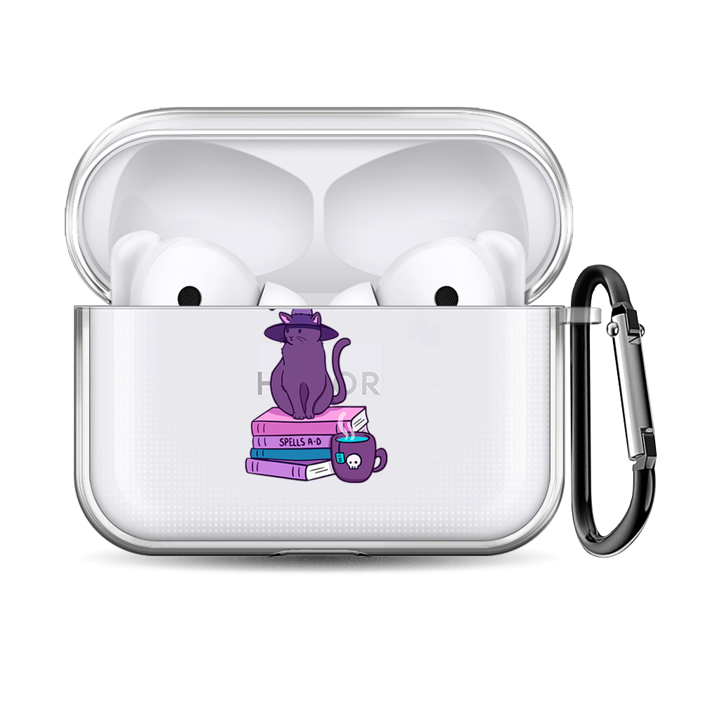 Чехол для наушников Honor Earbuds 2 Lite/2 SE "Magic Cat" — фото 1