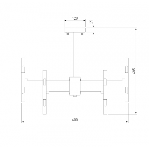 Люстра Bogates BASTONE 345 4690389170294 Bogate's - фото №14