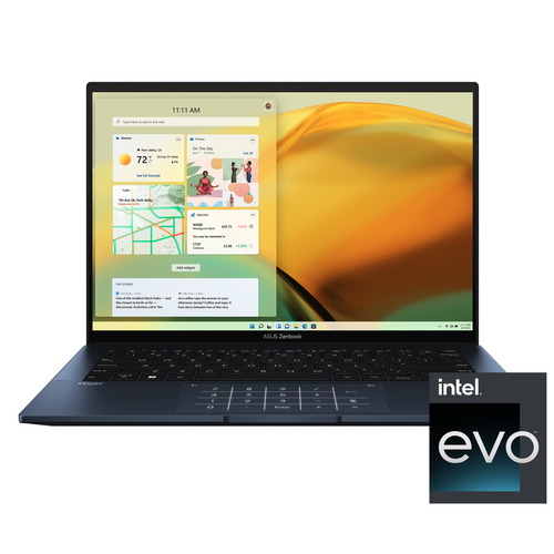 14 Ноутбук ASUS ZenBook 14 OLED 2880x1800 Intel Core i5-1240P 44 ГГц RAM 8 ГБ SSD 512 ГБ Iris Xe Graphics Windows 11 Российская клавиатура 10599000₽