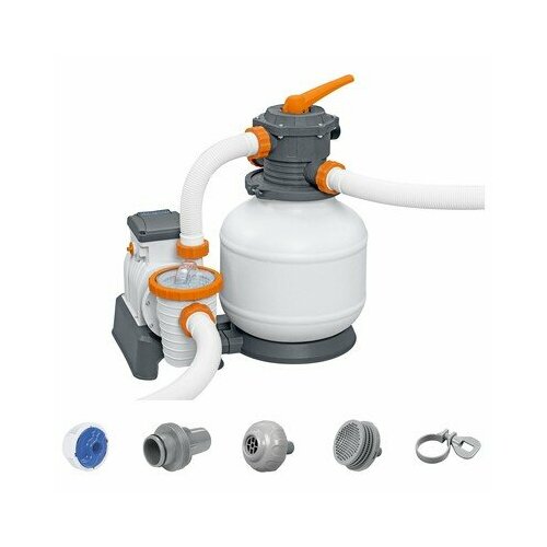 Фильтр-насос для бассейнов песочный 220-240V, 8327 л/ч, 58499 Bestway