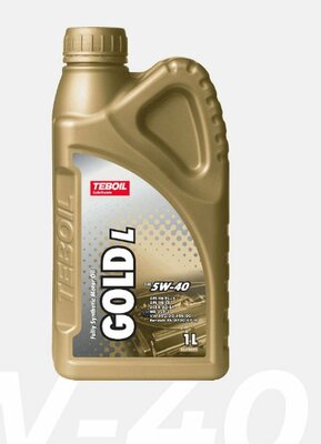 Моторное масло TEBOIL Gold L 5W-40 (1л) 3475041 TEB-5W40-GL-1L