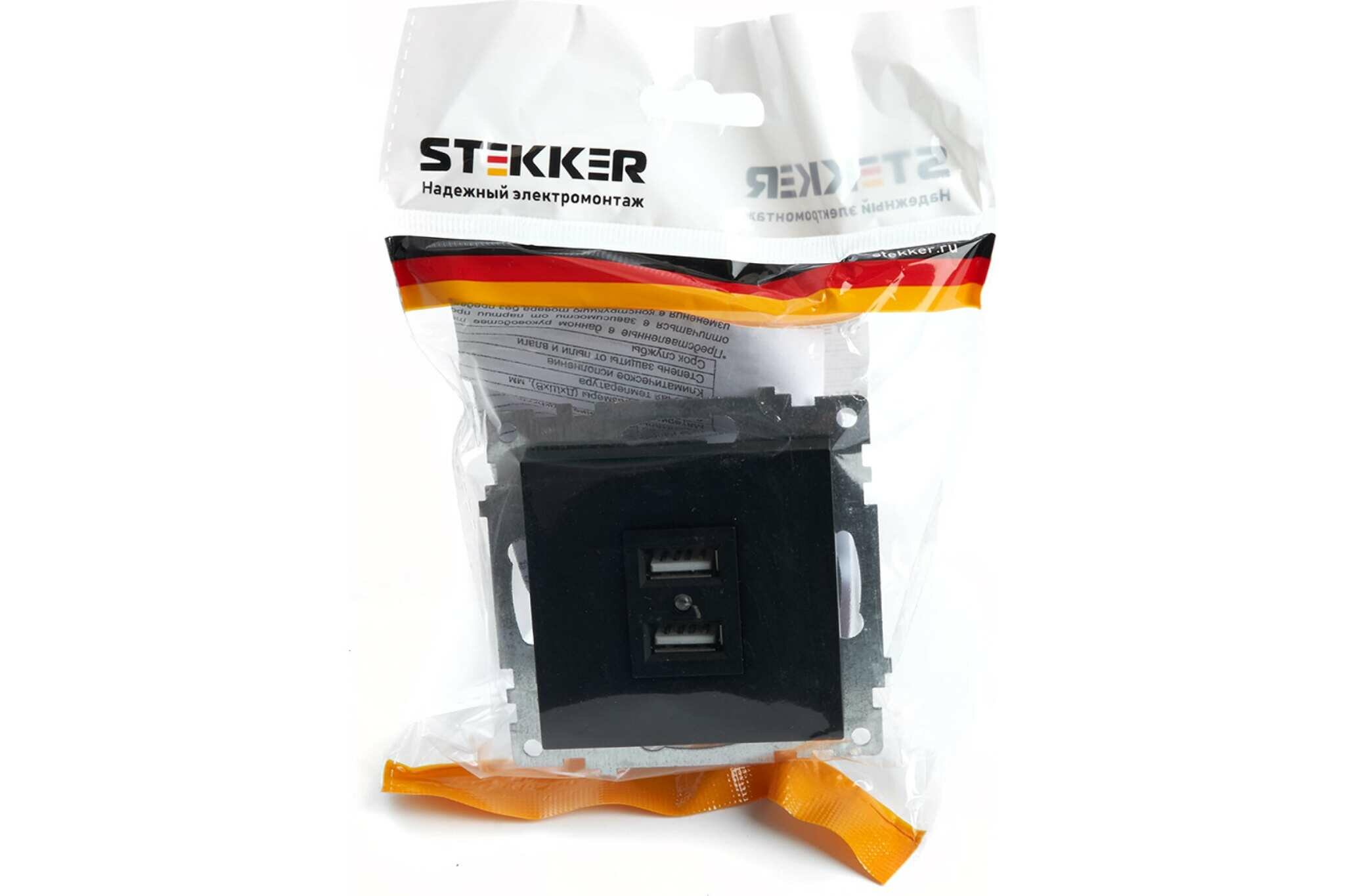Розетка USB 20IP Stekker КАТРИН 39616 - фото №6