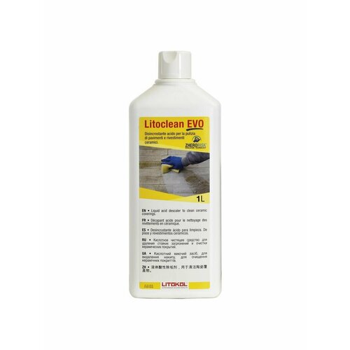 Очиститель цементных остатков LITOKOL Litoclean Evo 1