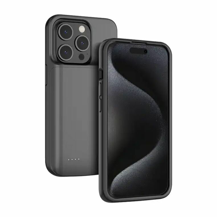Чехол аккумулятор TUBON для iPhone 15 Plus / 15 Pro Max 5000мАч — фото 2