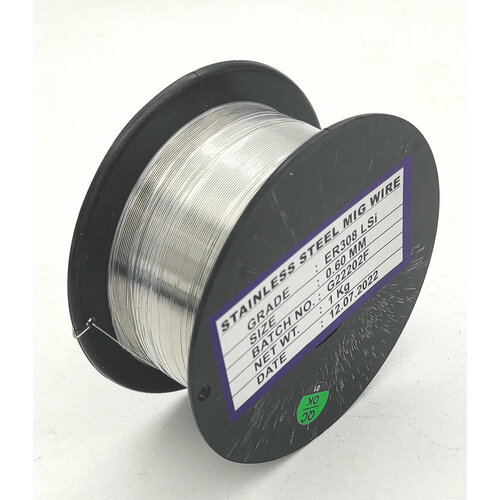 Проволока ER-308LSi (Св-04Х19Н9) ф0,6мм кассета 1 кг