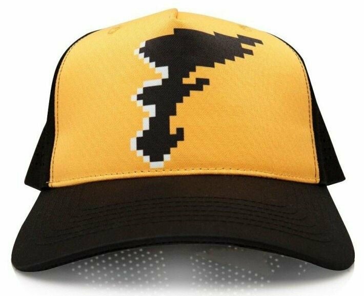 Бейсболка Fairtex для мужчин и женщин, размер L, черный, желтый — фото 1