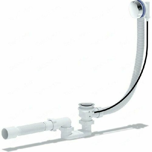 Тритон Перелив па с сифоном плоский 720 ммметалл EM602TR 5000₽