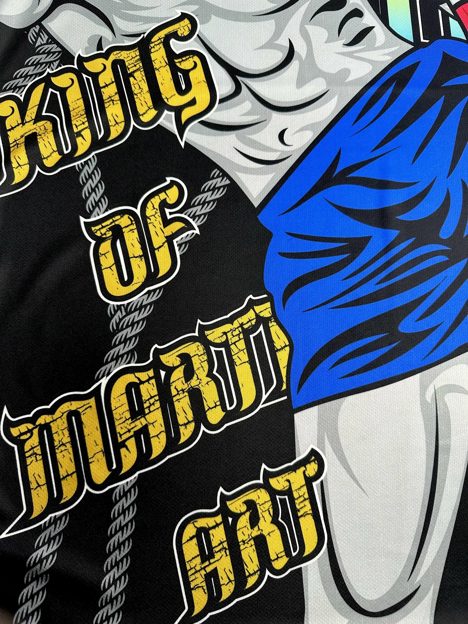 Футболка Born to be Muaythai, размер L, черный — фото 1