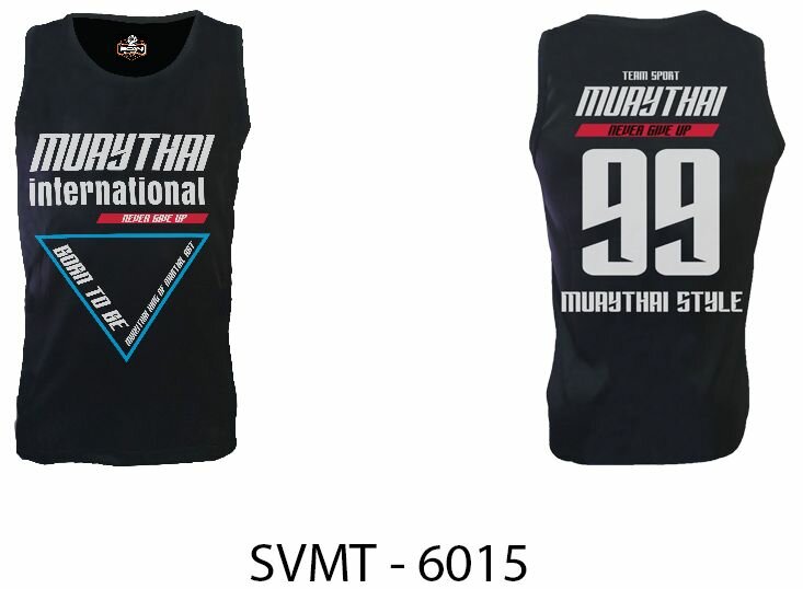 Футболка Born to be Muaythai, размер S, черный — фото 1