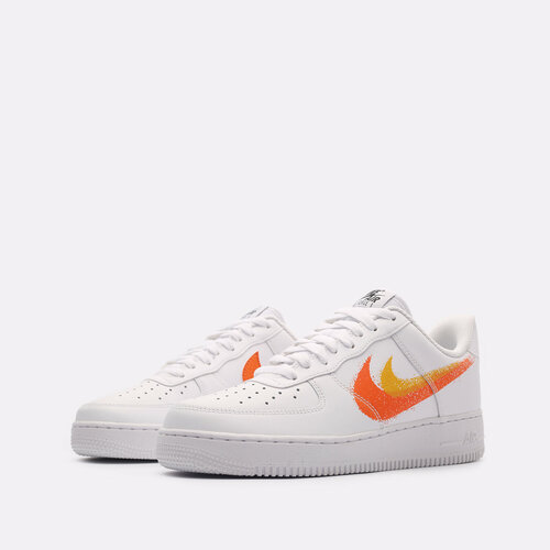 Кроссовки NIKE Air Force 1 '07 Low, размер 11US, белый stand up collar baseball uniform youth air force flight suit men air force pilot jacket men