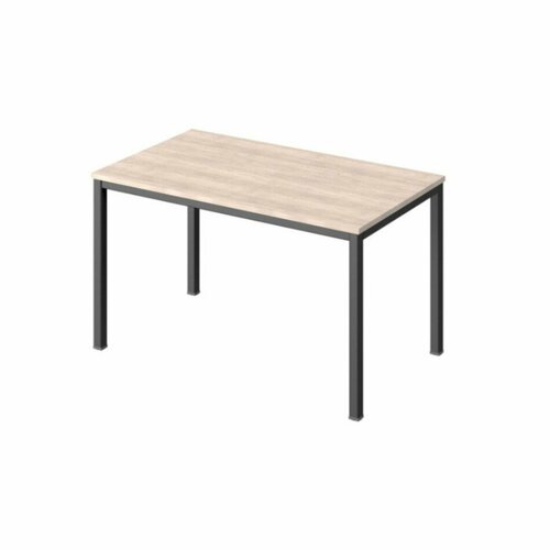 Стол письменный Public Comfort CL-32 Дуб сантана светлый/Металл антрацит 1500х700х740 (Экспро)