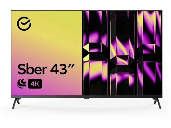 Умный телевизор SBER SDX-43U4126 4K UHD