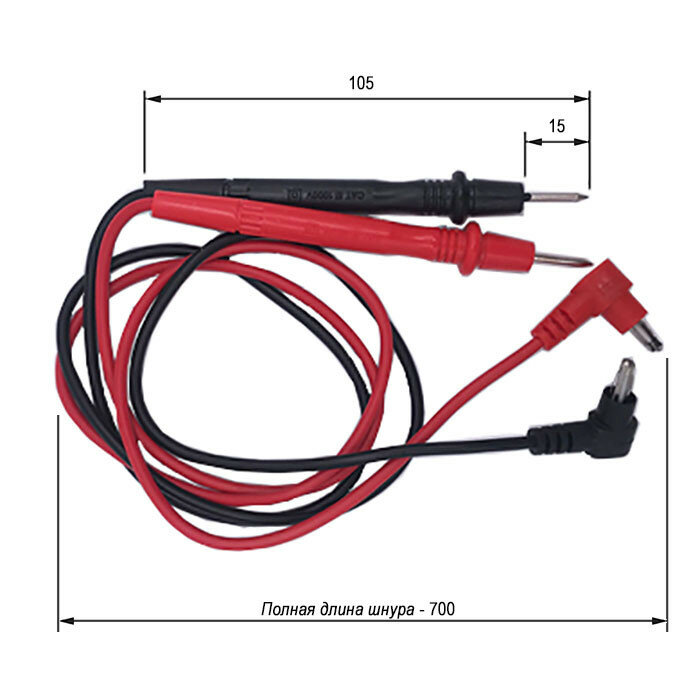 Щупы для multimeter DT (Комплект)