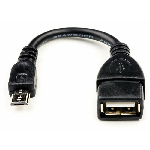 Аксессуар ATcom USB 2.0 AF - Micro 5P OTG 10cm АТ3792 кабель atcom otg at9073 usb a m microusb 1 8 m at9073