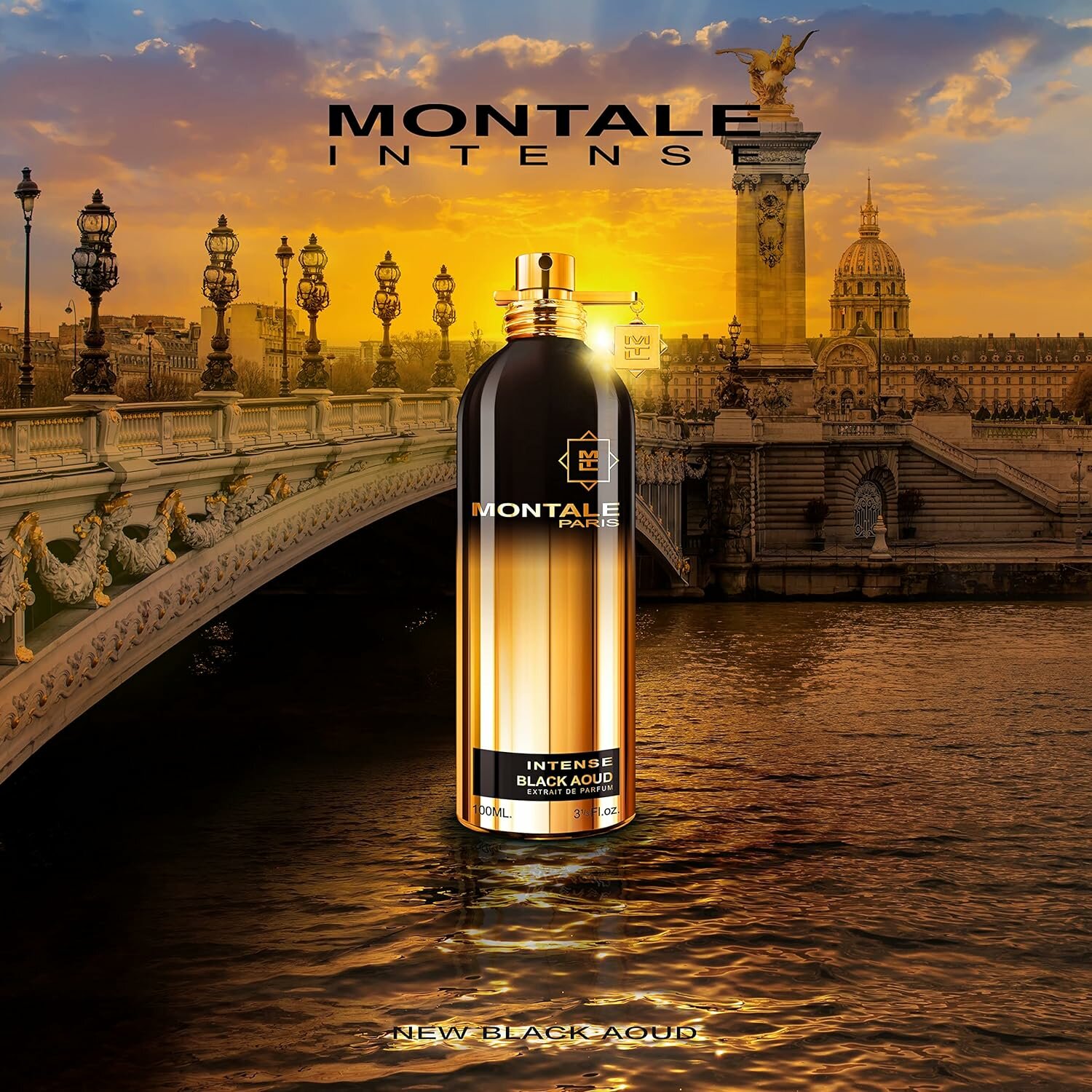 MONTALE AOUD BLACK INTENSE Eau De Parfum 100мл