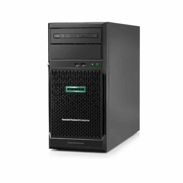 Сервер HPE ProLiant ML30 Gen10 Plus E-2314 NHP Tower(4U)/Xeon4C 2.8GHz(8MB)/1x16GB1UD_3200 /IntelVROC(RAID 0/1/5/10)/noHDD(4)LFF-NHP/noDVD/i