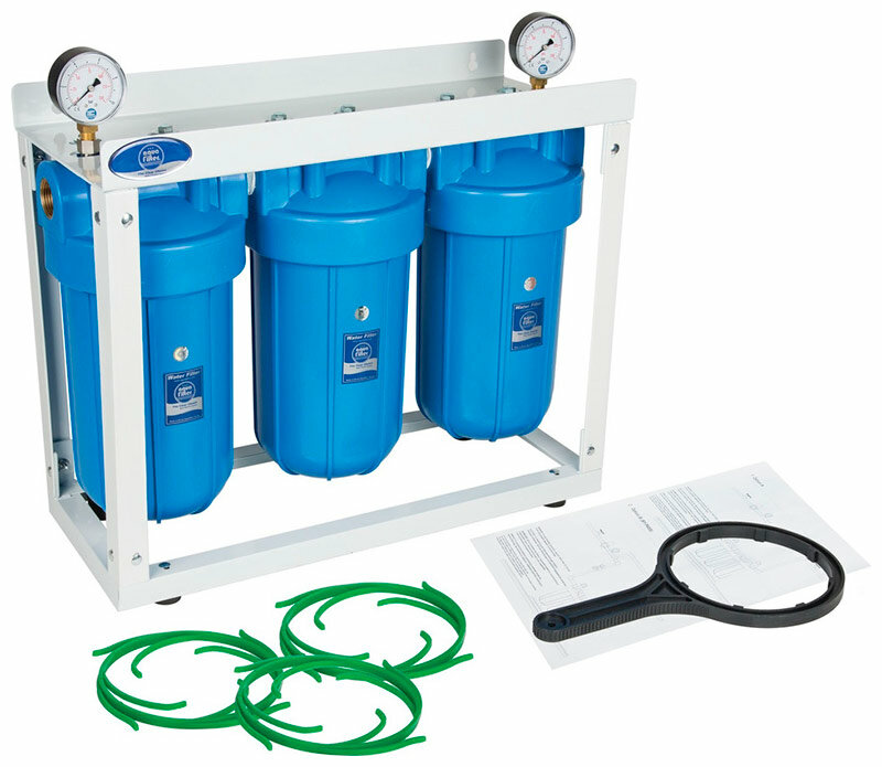 Фильтр из 3-х корпусов 10 ВВ Aquafilter HHBB10B 565