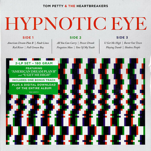 itami emily fault lines Виниловая пластинка Tom Petty: Hypnotic Eye (180g) (Limited Edition) Printed in U.S.A. 2 LP