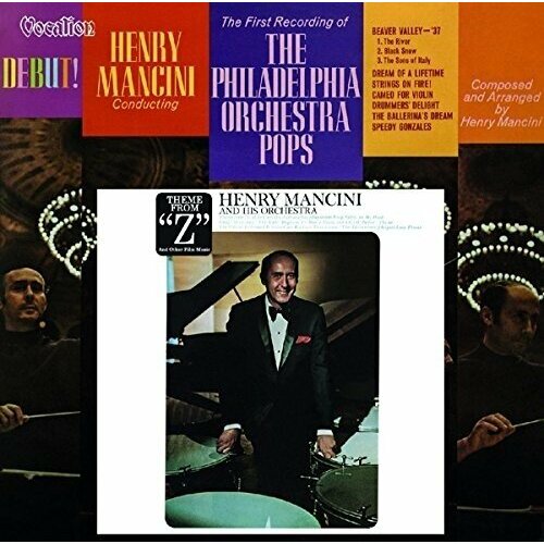 AUDIO CD Henry Mancini: Theme from 'Z' and other film music; Debut! 1 CD magic shark marvel venum fire horse tiger star war flash man vape sticker case full wrap film skin cover for smok novo 2