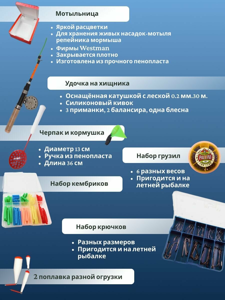 Набор для зимней рыбалки — фото 3