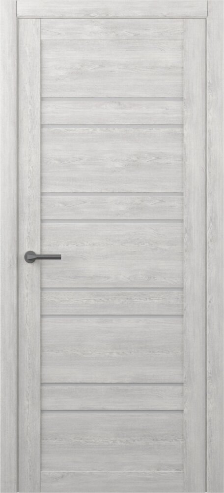 Межкомнатная дверь (дверное полотно) Albero Дублин покрытие Эко-шпон / ПО Дуб Нордик Металюкс 60х200