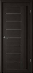 Межкомнатная дверь (дверное полотно) Albero Марсель покрытие Эко-шпон / ПО Темный кипарис Мателюкс 80х200