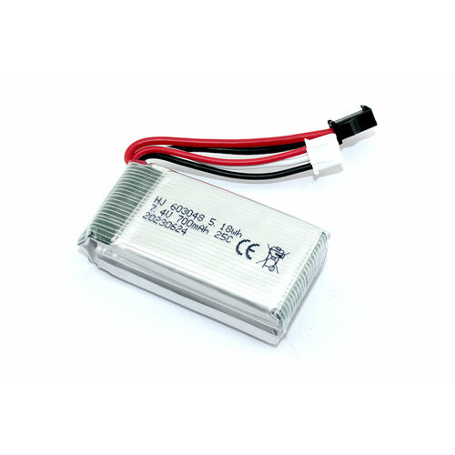 Аккумулятор Li-Pol 7.4V 603048 700mAh SM аккумуляторная батарея акб аккумулятор 603048 разъем sm 700мач 7 4в li pol