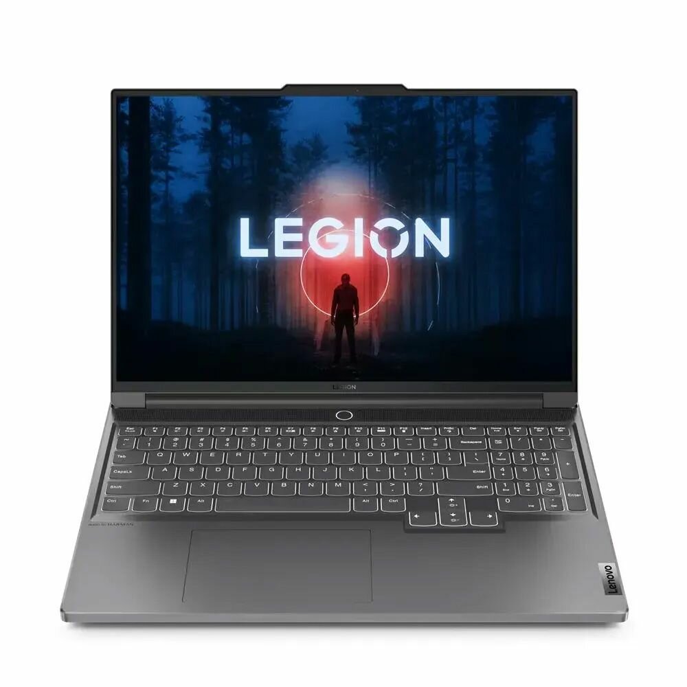 Ноутбук Lenovo Legion Slim 5 16APH8 16" (2560x1600) IPS/Ryzen 7 7840HS/16GB DDR5/1TB SSD/RTX 4070 8GB/Без ОС, grey (82Y9000BRK)