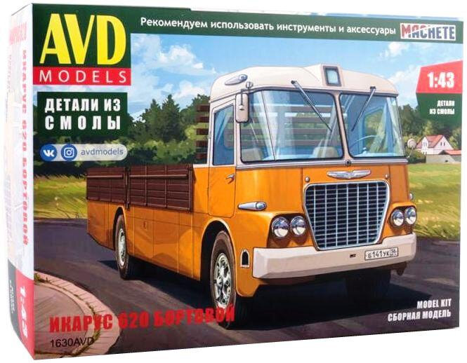 1630AVD Сборная модель бортового грузовика на базе автобуса икарус 620