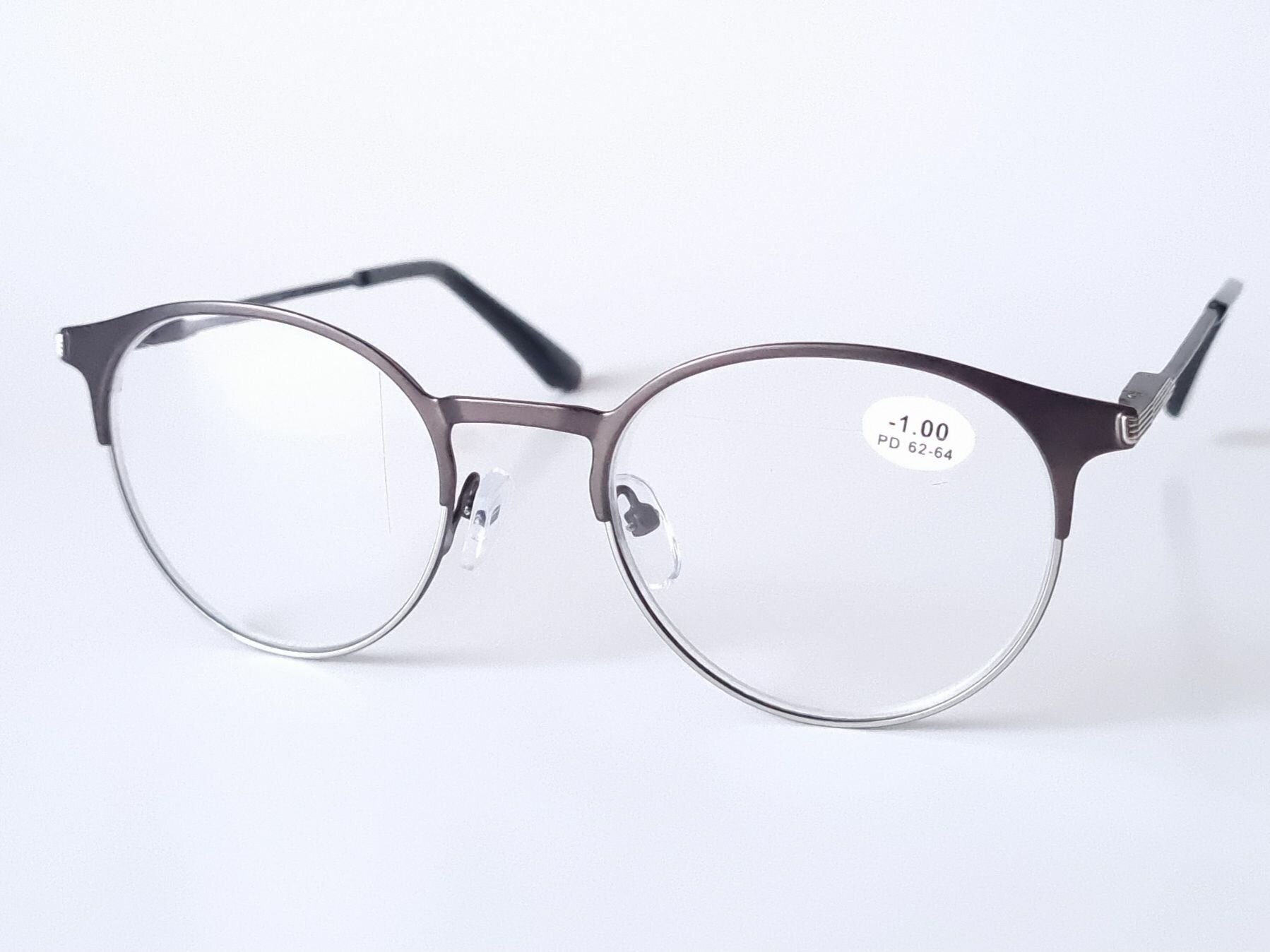 Готовые очки для коррекции зрения Focustoday / круглые готовые очки / женские / мужские очки для коррекции зрения 843 c3-2
