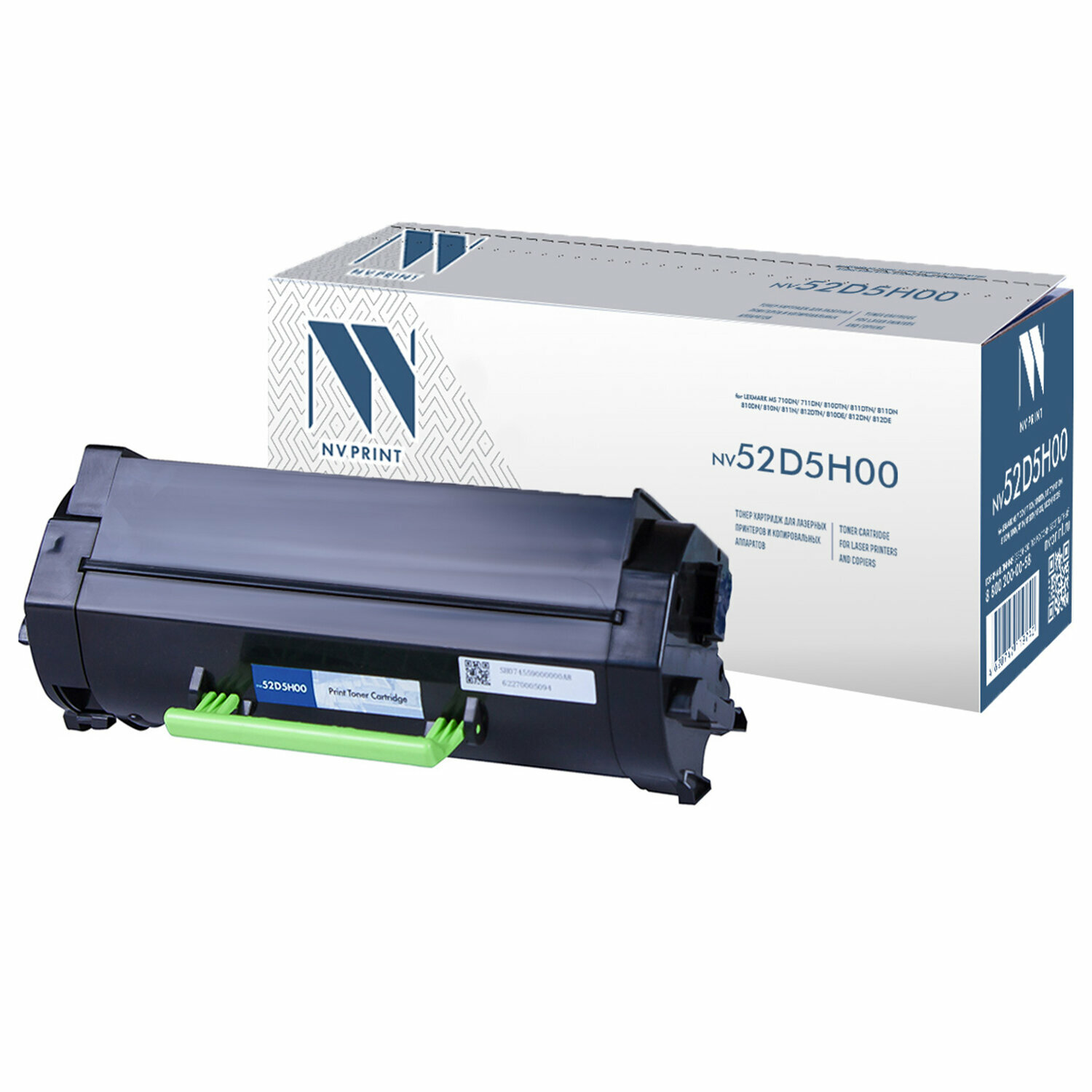 Картридж лазерный NV Print NV-52D5H00, черный, 25000 страниц, совместимый, для Lexmark MS810dtn/MS810n/MS810de/MS810dn/MS811dn/MS811dtn/MS811n/MS812de/MS812dn/MS812dtn - фото №4