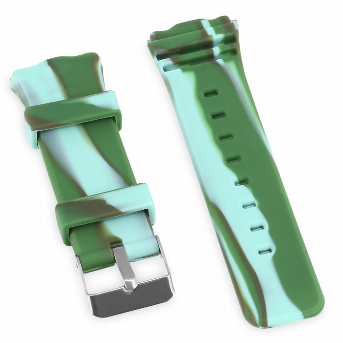 Ремешок силиконовый Ремешок силиконовый Smart Baby Watch Q50 Camo Green