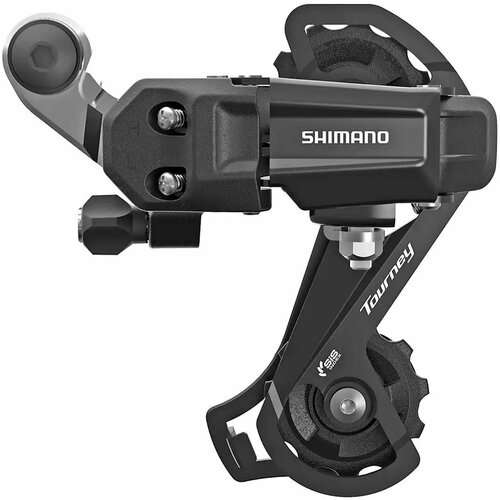 фото Переключатель задний shimano tourney ty200 gs 7/6ск черный на болт/петух ardty200rhr ls