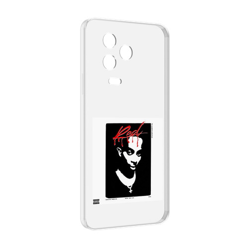 Чехол MyPads Playboi Carti - Whole Lotta Red для Infinix Note 12 2023 (X676C) задняя-панель-накладка-бампер