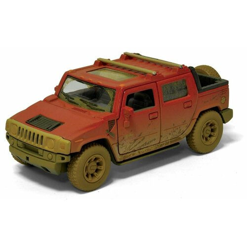 Модель машины KINSMART HUMMER H2 SUT (Muddy) инерция 1:40