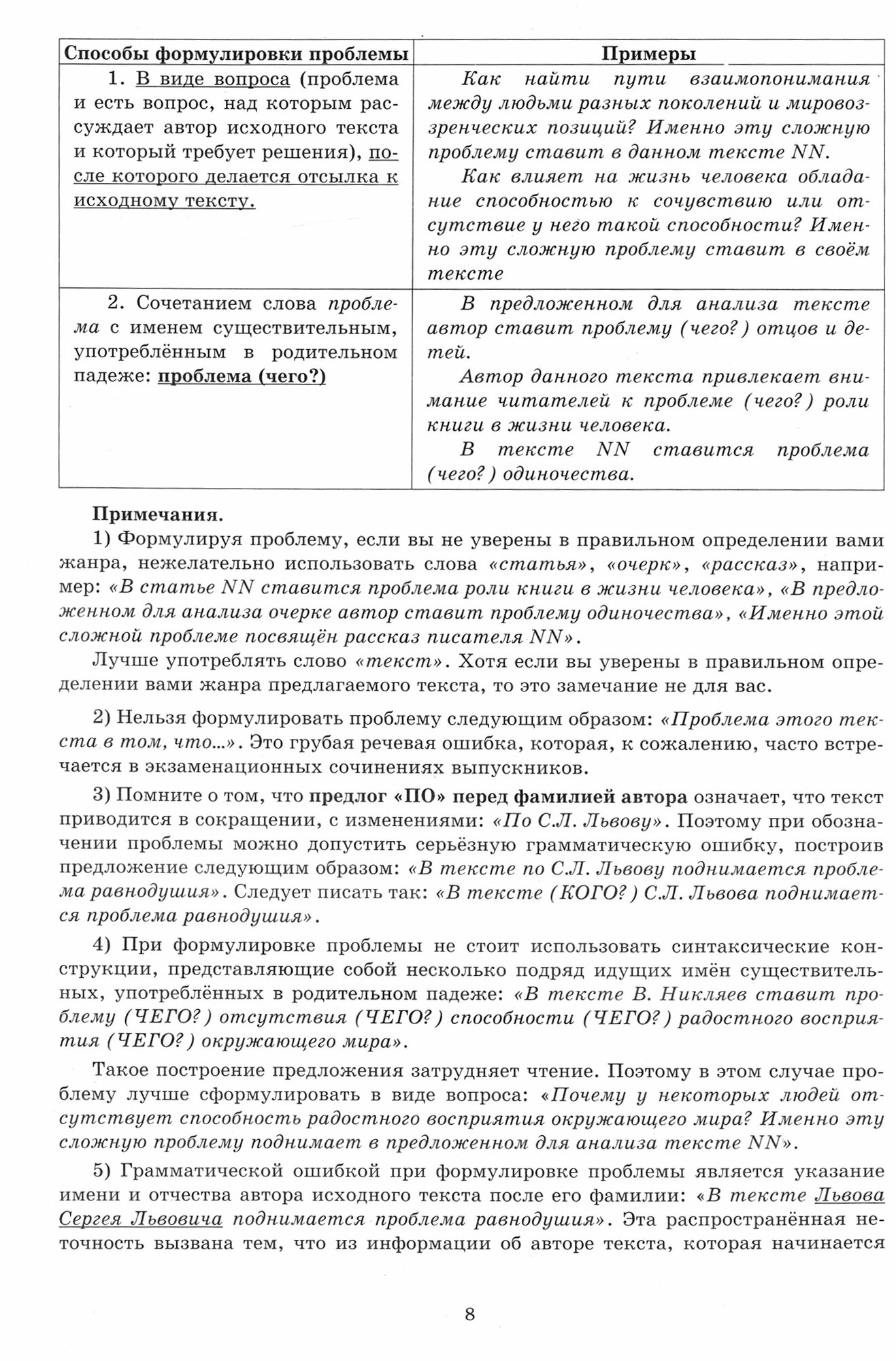 ЕГЭ Русский язык. Учимся писать сочинение в формате ЕГЭ - фото №6