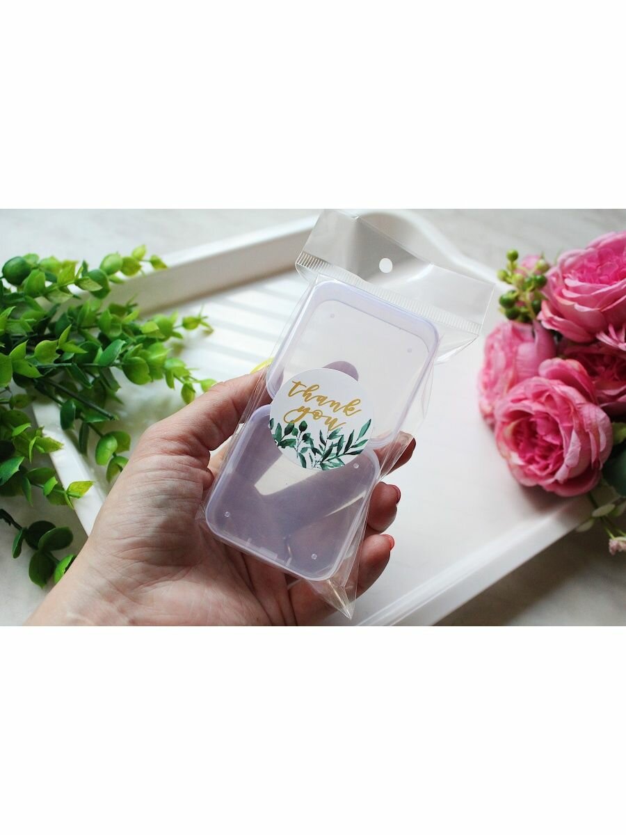 Органайзер Market13Salnik, для хранения, пластик, прозрачный, 2 шт — фото 1