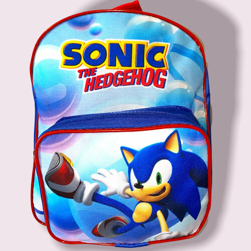 Рюкзак детский для мальчика Соник/ Дошкольный