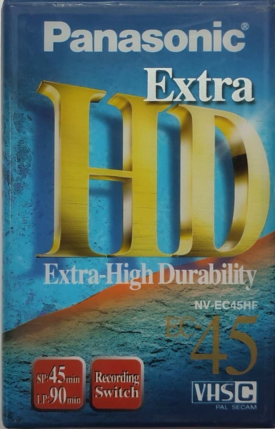 Видеокассета VHS-C Panasonic EC-45 Extra HD
