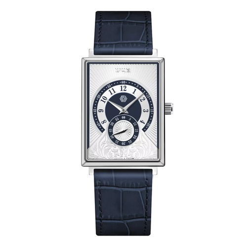 фото Наручные часы учз наручные часы учз vintage 3089l-6, серебряный, синий