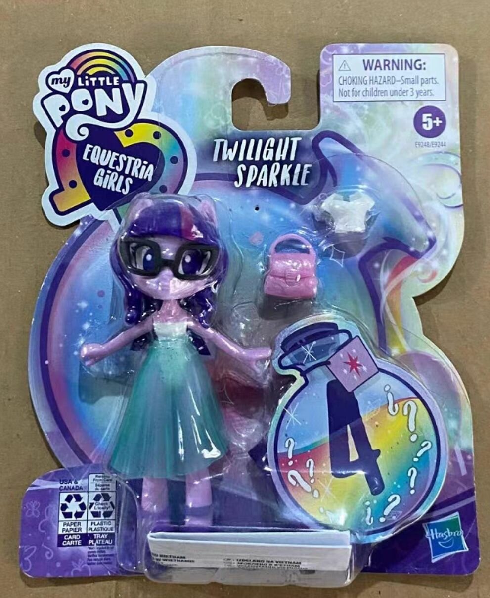 Мини-кукла Twilight Sparkle, 9 см, My Little Pony (Девушки Эквестрии)