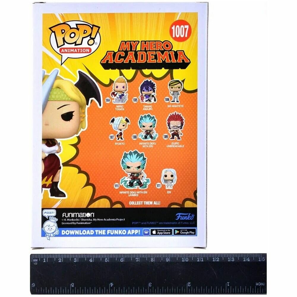 Фигурка Funko POP! Моя геройская академия: Рюко Цутикава - фото №12