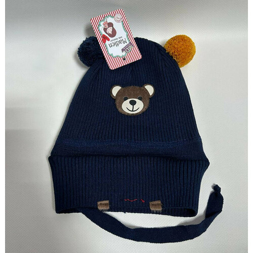 фото Шапка , размер 44/54, синий без бренда