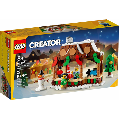 Конструктор Lego 40602 Creator Зимний рынок lego® creator expert 10259 зимний вокзал