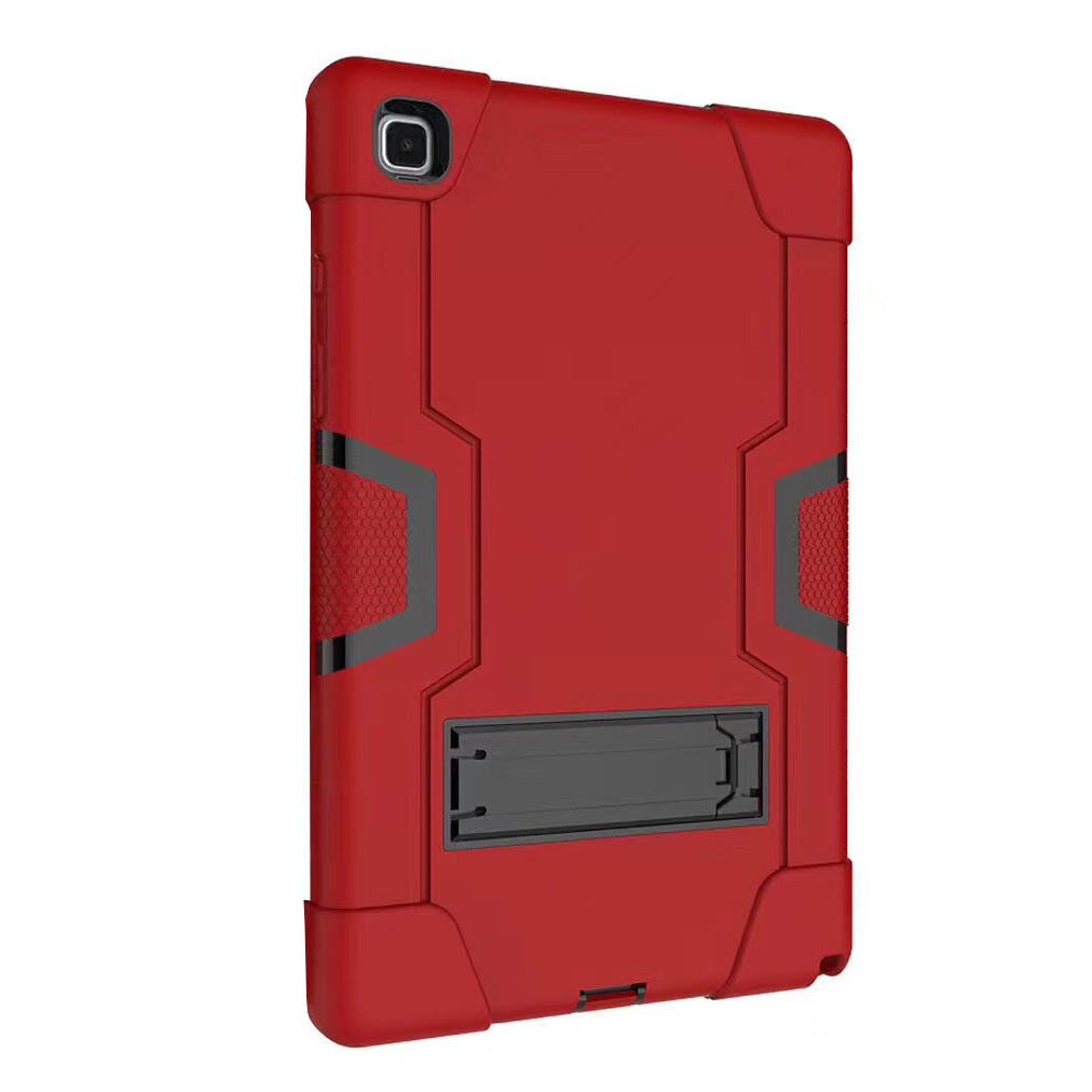 Противоударный, защитный чехол для Samsung Galaxy Tab A7 10.4 SM-T500, T505 (2020), METROBAS Survivor Armor Case, красный