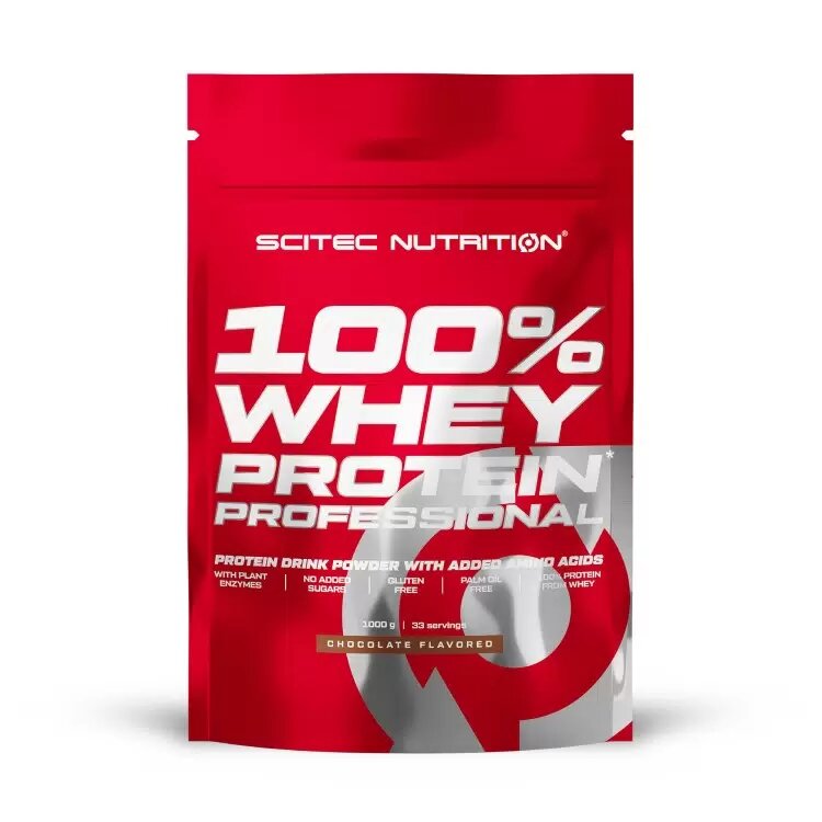 Протеин Scitec Nutrition 100% Whey Protein Professional 1000г Шоколад