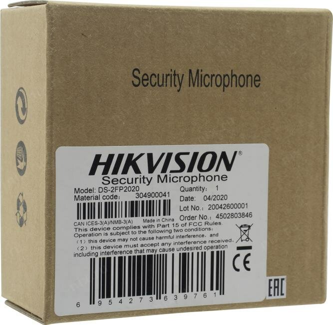 Микрофон Hikvision - фото №19